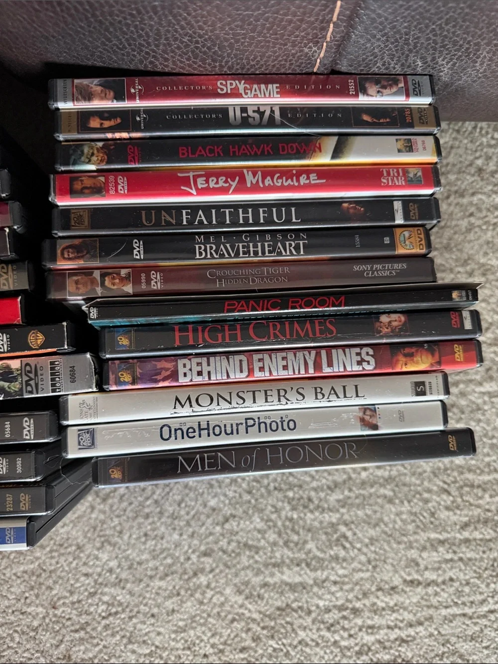 26 assorted DVDs action/drama